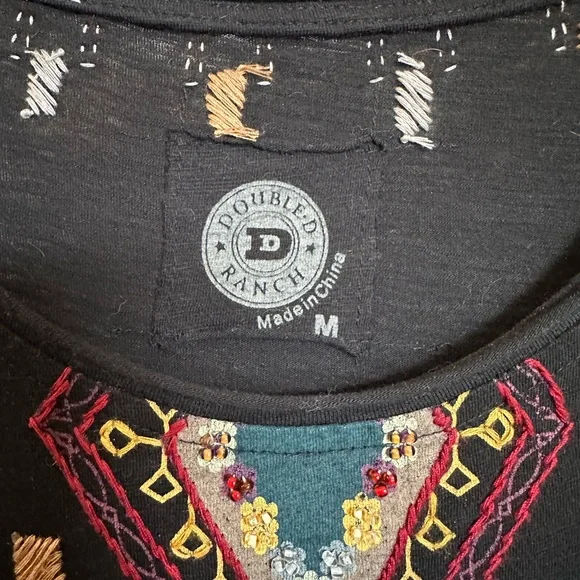 Double D Ranch beaded tunic - Picture 4 of 5